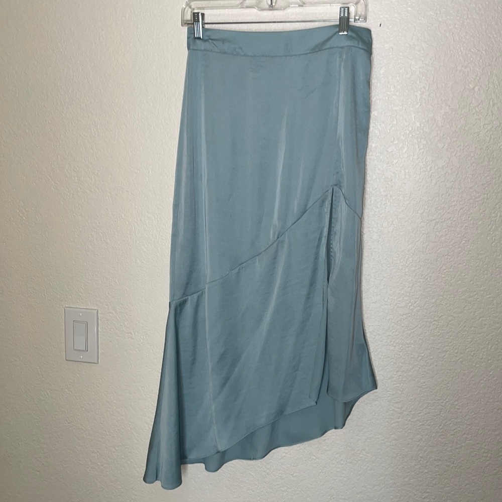 Free People Midi Skirt with Front Slit - Size 6